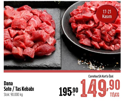 Dana Sote/Tas Kebabı kg image