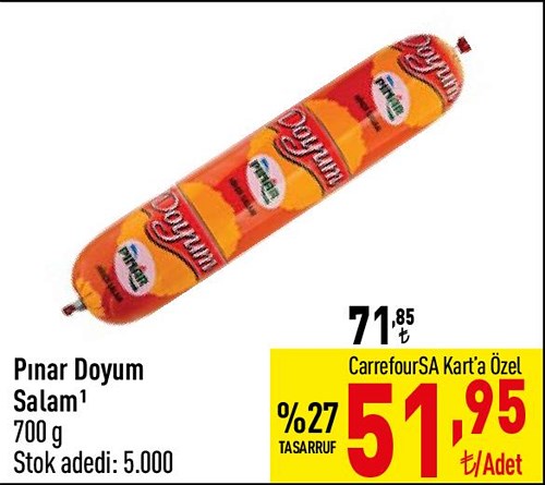 Pınar Doyum Salam 700 g image