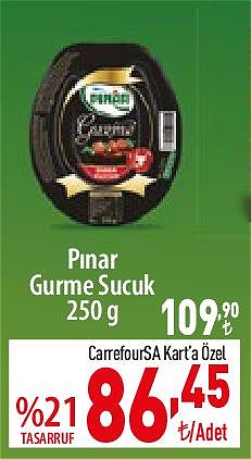 Pınar Gurme Sucuk 250 g image