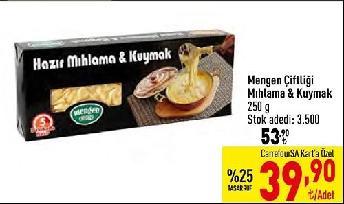 Mengen Çiftliği Mıhlama/Kuymak 250 g image