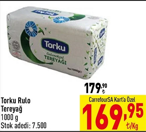 Torku Rulo Tereyağ 1000 g image