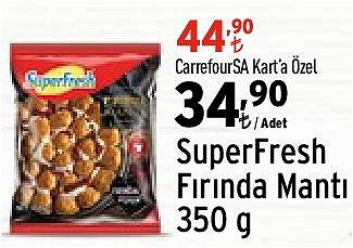 SuperFresh Fırında Mantı 350 g image