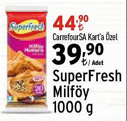 SuperFresh Milföy 1000 g image