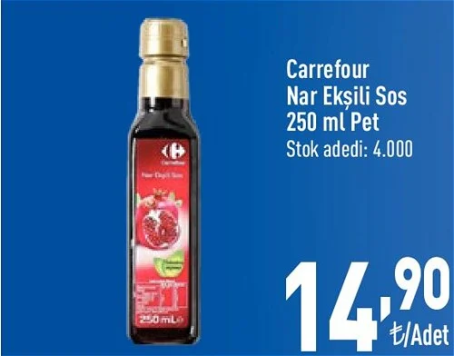 Carrefour Nar Ekşili Sos 250 ml Pet image