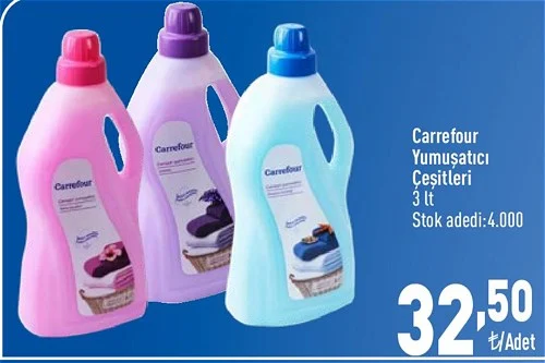 Carrefour Yumuşatıcı Çeşitleri 3 litre image