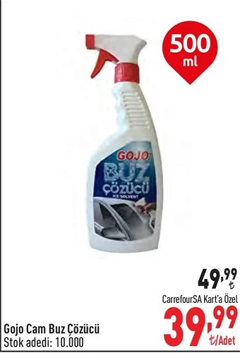 Gojo Cam Buz Çözücü 500 ml image