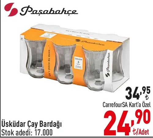 Paşabahçe Üsküdar Çay Bardağı image