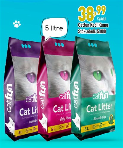 Catfun Kedi Kumu 5 Litre image