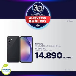 Samsung A54 8/128Gb 5G Grafit Siyah image