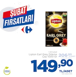 Lipton Earl Grey Dökme Çay 1000 gr image