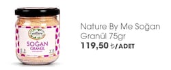 CarrefourSA Nature By Me Soğan Granül 75gr