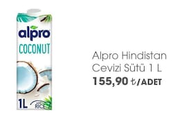 Alpro Hindistan Cevizi Sütü 1 L image