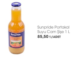 Sunpride Portakal Suyu Cam Şişe 1 L image