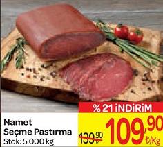 Namet Seçme Pastırma Kg image