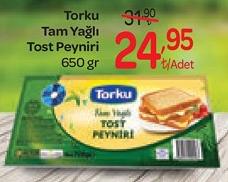 Torku Tam Yağlı Tost Peyniri 650 gr image