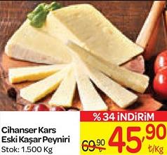 Cihanser Kars Eski Kaşar Peyniri Kg image