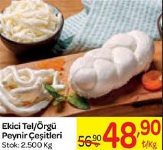 Ekici Tel/Örgü Peynir Çeşitleri Kg image