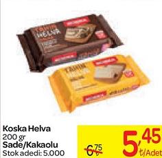 Koska Helva 200 gr Sade/Kakaolu image