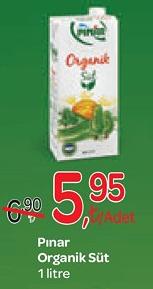 Pınar Organik Süt 1 litre image