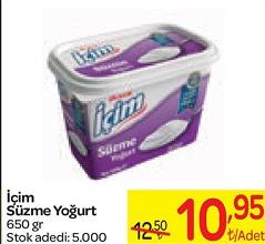 İçim Süzme Yoğurt 650 gr image