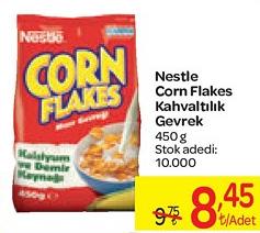 Nestle Corn Flakes Kahvaltılık Gevrek 450 g image