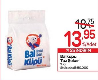 Balküpü Toz Şeker 3 Kg image