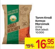Tarım Kredi Kırmızı Mercimek 2,5 kg image
