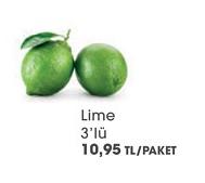 Lime 3'lü Paket image