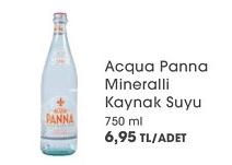 Acqua Panna Mineralli Kaynak Suyu 750 ml image