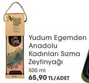 Yudum Egemden Anadolu Kadınları Sızma Zeytinyağı 500 ml image