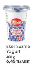 Eker Süzme Yoğurt 400 g image