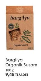 Bargilya Organik Susam 100 g image