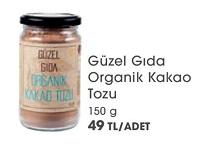 Güzel Gıda Organik Kakao Tozu 150 g image