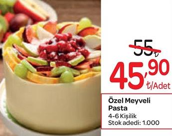 Özel Meyveli Pasta 4-6 Kişilik image