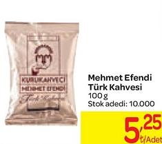 Mehmet Efendi Türk Kahvesi 100 g image