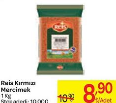 Reis Kırmızı Mercimek 1 Kg image