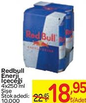 Redbull Enerji İçeceği 4x250 ml image