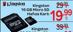 Kingston 16 GB Micro SD Hafıza Kartı image