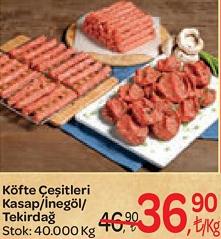 Köfte Çeşitleri Kasap/İnegöl/Tekirdağ Kg image