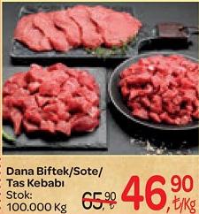 Dana Biftek/Sote/Tas Kebabı Kg image