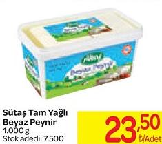 Sütaş Tam Yağlı Beyaz Peynir 1.000 g image