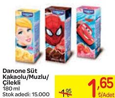 Danone Süt Kakaolu/Muzlu/Çilekli image