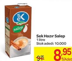 Sek Hazır Salep 1 litre image