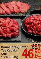 Dana Biftek/Sote/Tas Kebabı Kg image