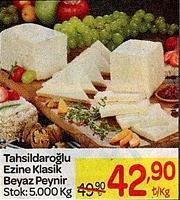 Tahsildaroğlu Ezine Klasik Beyaz Peynir Kg image