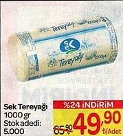 Sek Tereyağı 1000 g image