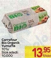 Carrefour Organik Yumurta 10'lu image