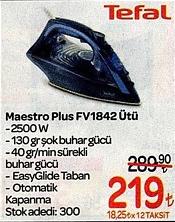 Tefal Maestro Plus FV1842 Ütü 2500 W image