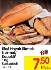 Ekşi Mayalı Ekmek Normal/Kepekli 1 Kg image