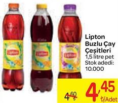 Lipton Buzlu Çay Çeşitleri 1,5 litre Pet image